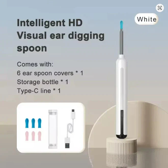 🦻 Nettoyeur d’Oreille Intelligent avec Caméra HD – Vision, Sécurité et Précision