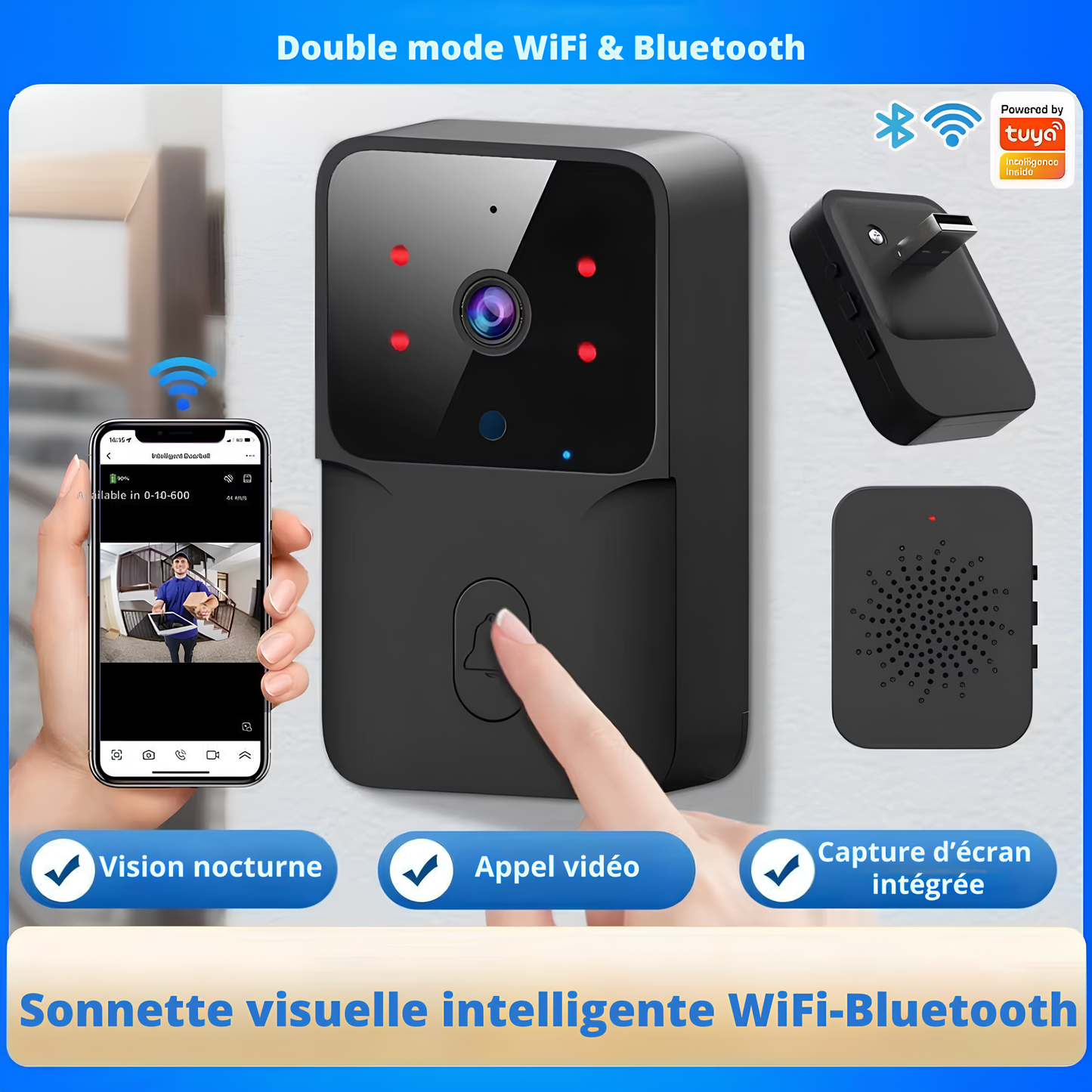 Sonnette connectée Audio & Vidéo